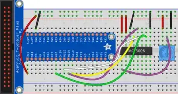 Chip connected to cobbler