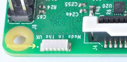 Image of the antenna