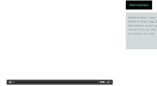 video object on HTML page