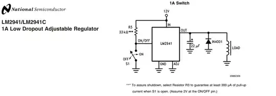 LM2941 power switch