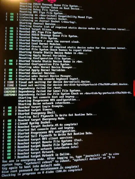 Boot Error Messages