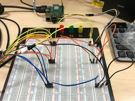 Breadboard with 5 sensors - doesn't work