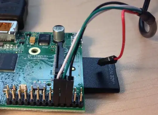 Setup of working console cable