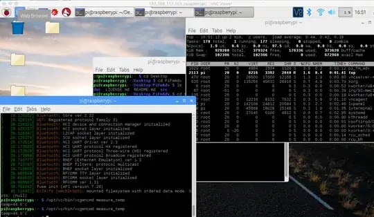 My pi working BEFORE i move a window