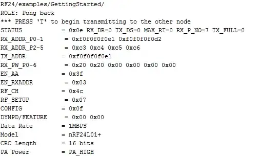 Arduino RF24 Configuration