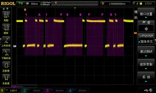 nec ir code of button digit 1