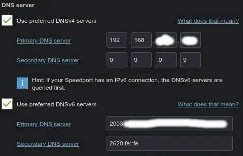 router configuration