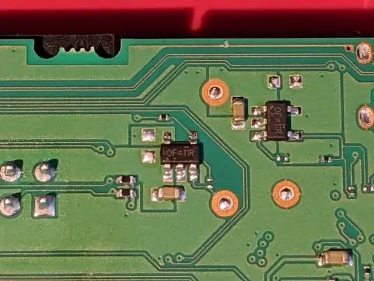 Richtek RT9742 on Pi 400 PCB