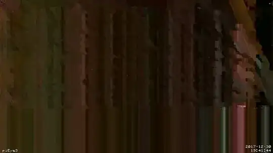 example of said corrupted image