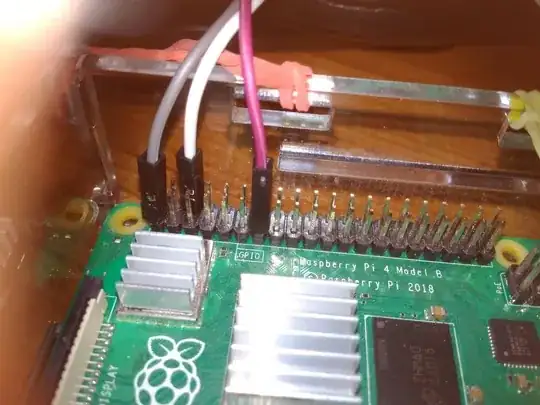 Closeup of my connections!