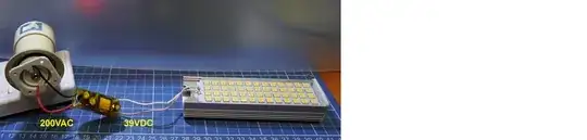 200vac 39vdc led lamp