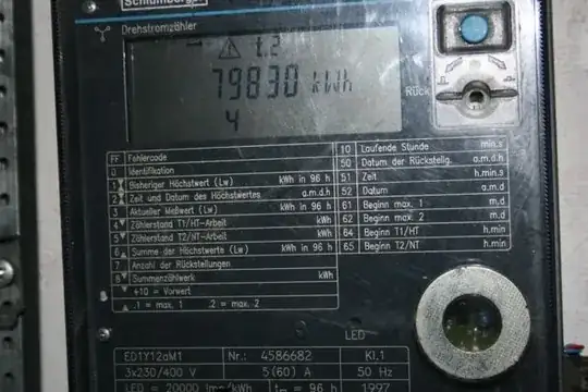 Energy meter example