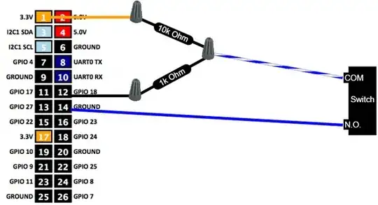 This is how I currently have the magnet hooked up: