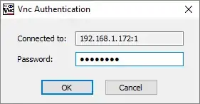 You will be prompted for the password you set.