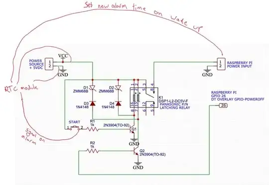 sketch of circuit alteration