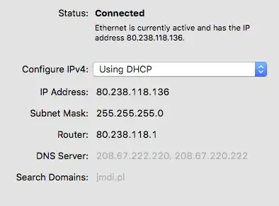 And this is view from my Mac