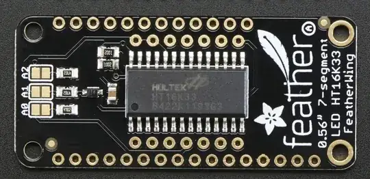 AdaFruit 7-Segment LED FeatherWings