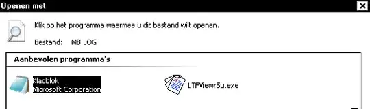 Windows: Openen met dialoog: Kladblok