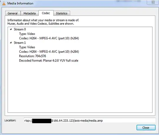 Codec Information from VLC