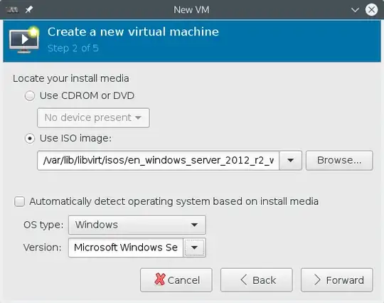 Create a new virtual machine