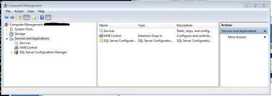 Message Queueing management is not possible on the local desktop.
