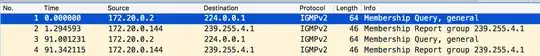 good IGMP packet capture