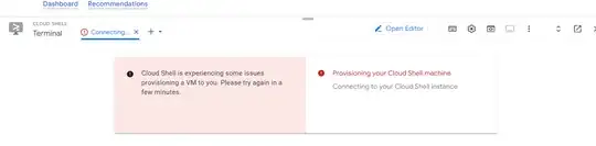 This is the problem which shows up in 2-3 seconds