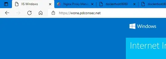 IIS proxied by nginx