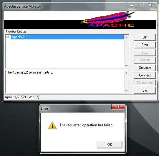 The requested operation has failed!