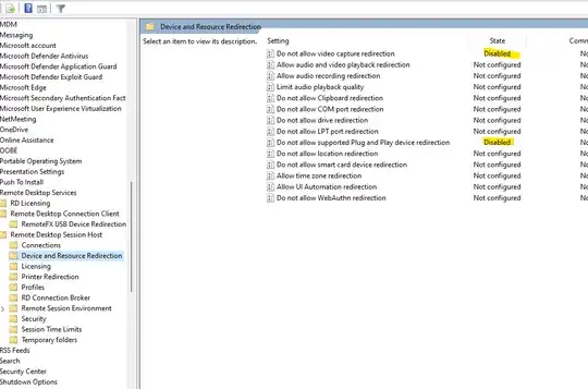 Second and Third Setting