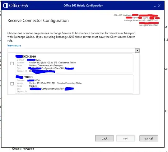 Hybrid Configuration Wizard