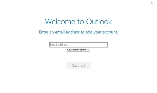 New ZeroConfig Welcome to Outlook dialog