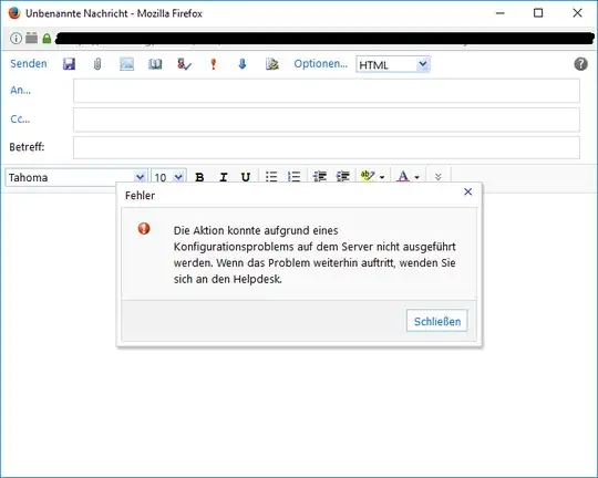 action couldn't be completed error