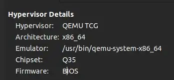 virt-manager overview screenshot