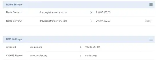 crazy domains ns setup