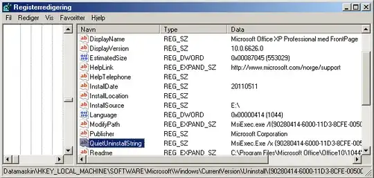 The ARP details for the product that caused the self repair