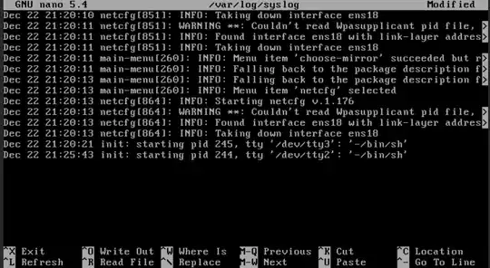 debian installer error log
