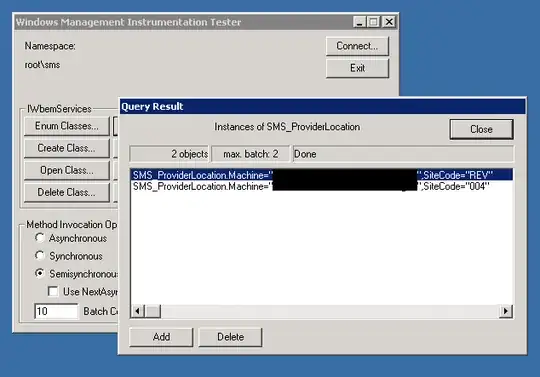 WBEMTEST SMS_ProviderLocation