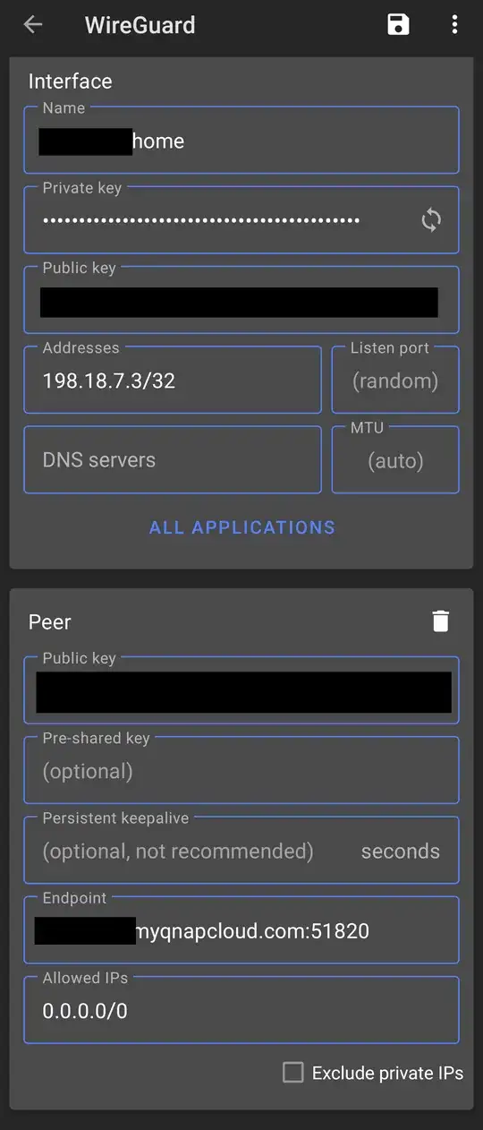 Android Client full setup