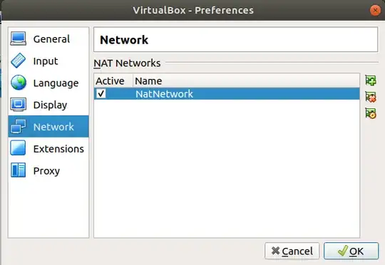 A new, active NAT Network.