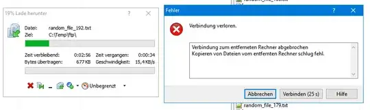 WinSCP error