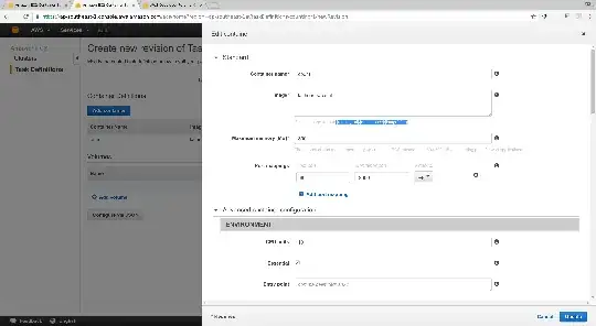 Edit container Image