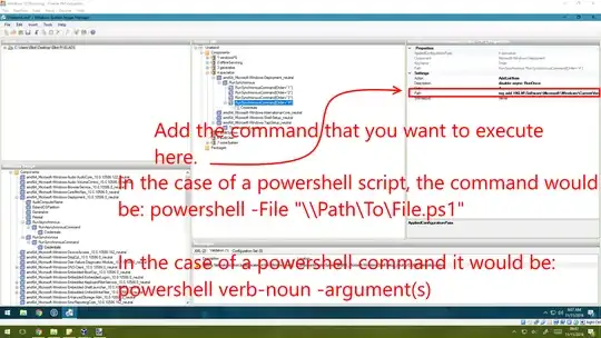 Enter the command to be executed.