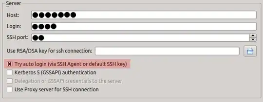 connecting to x2go with publickey and password