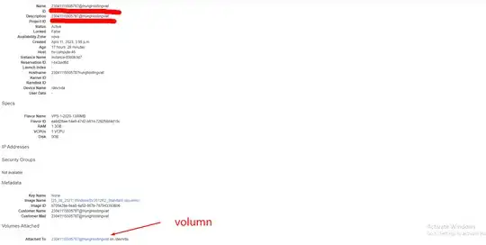 instance information