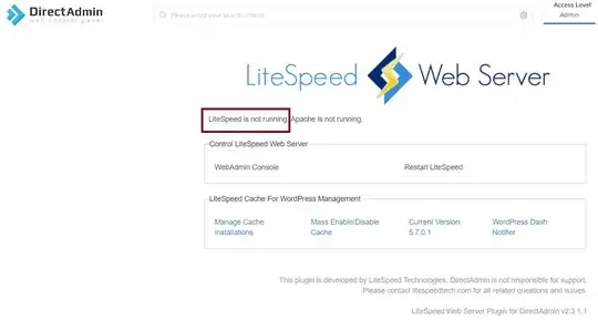 lite speed is not running