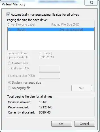 Virtual Memory Configuration