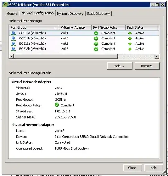 iSCSI Port binding
