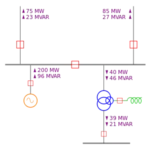 electrical bus diagram