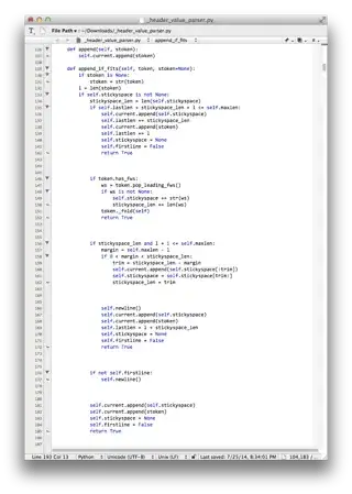 additional whitespace